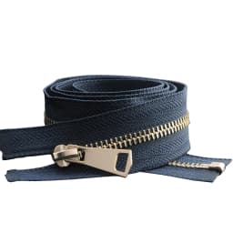 30/40/50/60/70/80cm 5# Colorful High Quality Open-End Auto-Lock Gold Metal Zipper Diy Handcraft For Clothing Garment Pocket