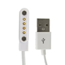 New Smart Watch Charging Cable 4 Pin Magnetic Charger Universal Smart Bracelet Sports Watch 4 Pin Charging Cable 7.62 Pitch