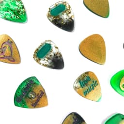 DIY Universal Guitar Picks Resin Silicone Mold Guitar Plectrums Resin Casting Mold Guitar Thumb Finger Picks Mold Jewelry Tools
