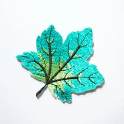 Maple Leaf Embroidery Sticker Parches Ropa Termoadhesiv Bordados Embroidery Patch Patches For Clothing Pegatinas De Planchar Swe