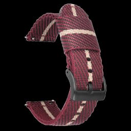 Woven Nylon Strap 18mm 20mm 22mm 24mm Stainless Steel Buckle Quick Release Men Replacement Bracelet Wrist Band Watch Accessories