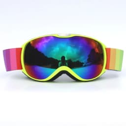 Children Ski Goggles Anti-fog Double Layer Big Spherical Skiing Glasses Kids Snowboard Winter Outdoor Sports Goggle for Age 4-14