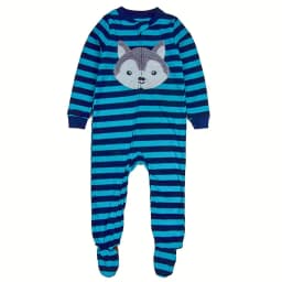 One-Piece Pajamas for Children Aged 3-10, Pajamas for Boys and Girls, Fleece One-Piece Suits, Soft and Warm