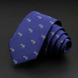 Men's Animal Slim Tie Polyester Jacquard Insect Car Bike Printed Ties For Wedding Business Suits Dress 6cm Skinny Necktie Gift