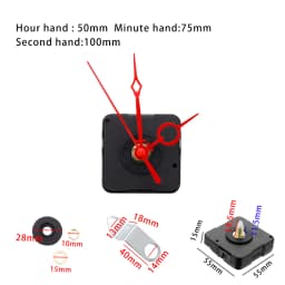 1pcs Arabic Numerals Clock Silicone Mold Handmade Crafts Clock Epoxy Resin Molds For DIY Jewelry Making Finding Tools Supplies