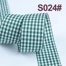 5Yards/Roll Plaid Ribbons Grosgrain Ribbon Gift Wrapping Polyester Ribbon Handmade DIY Bow Wedding Party Home Decor