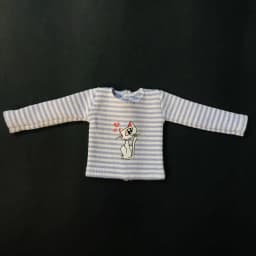 NEW Cute Blyth Dolls’ Clothes Long Sleeve Stripe T-shirt for Blyth 1/6 Dolls Accessories