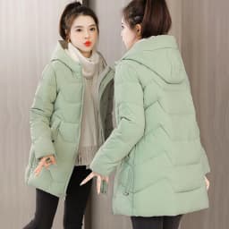 2026 New Winter Parkas Women Jacket Long Outerwear Female Down Cotton Parka Hooded Thick Warm Overcoat Loose Casual Jackets