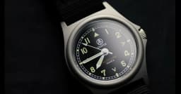 38mm Quartz Watch Miyota Movement MWC Matt Steel Swimming Waterproof Super Luminous 8018A
