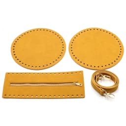 1Set Handmade Handbag Bag Set Leather Bag Bottoms With Hardware Package Accessories HandBag Shloulder Straps DIY Women Backpack