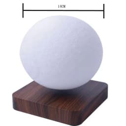 Moon Lamp Creative 3D Magnetic Levitation LED Night Light Rotating Moon Floating Lamp Home Decoration Holiday DIY Fashion Gift