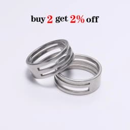 2-5pcs Stainless Steel Jump Ring Open Closing Finger Jewelry Making Tools Fit DIY Craft Circle Bead Pliers Opening Helper Tools