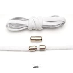 New Flat No Tie Shoelaces Elastic Metal Lock Shoe laces Special Creative Kids Adult Unisex Sneakers Shoelace Fast Lazy Laces