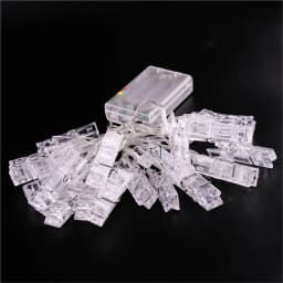 Garland Clothespins Led Photo Clip Lights String Weeding Decorations Christmas Ornaments New Year 2026 Home Decor 6/10M Bedroom