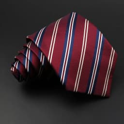 8cm New Fashion Stripe Men's Tie Classic Polyester Bright Necktie Business Meeting Formal Necktie Accessories Daily Wear Cravat
