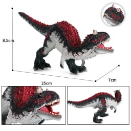 1PC Realistic Figures Lifelike Dinosaur Mosasaurus Model Collection Toys Boys Adult Lion Crocodile Wild Animal Home Decroation