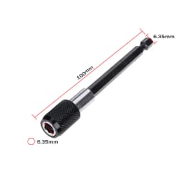 1/4 Inch Hex Shank Quick Release Screwdriver Bit Holder Extension Bar 60mm 100mm 150mm