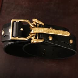 Cavalry Belt Genuine Leather Men's High Quality Belts 3.8cm Pure Handmade Belt Solid Vintage Embossed Brass Belt Buckle