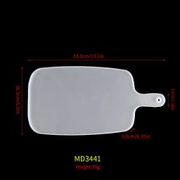 Silicone Mold For Resin Large Rectangle Tea Plate Coaster DIY Epoxy UV Resin Molds For Home Decoration Craft Making Art Supplies