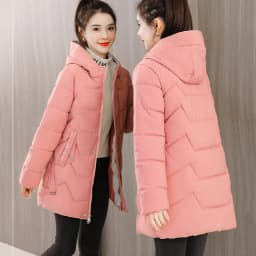 2026 New Winter Parkas Women Jacket Long Outerwear Female Down Cotton Parka Hooded Thick Warm Overcoat Loose Casual Jackets