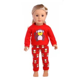15 Styles Pajamas & Nightgown Cute Pattern Fit 18 Inch American Doll & 43Cm Baby Doll For Generation Accessories Girl's Toy