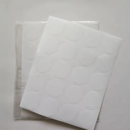120 Stickers 35mm DIAMETER ROUND Shape BLANK WHITE Paper Sticker FOR DIY PRINTING