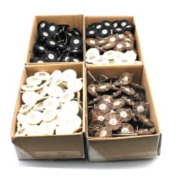 144pcs 22mm Abrasive Brushes 2.35mm Shank Jewelry Polishing Wheel for Dremel Power Tool Accessories
