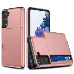 Case For Samsung Galaxy S21 S22 S20 FE S10 S9 Plus Case Armor Slide Card Slots Cover For Samsung Note 20 Ultra 10 9 8 S10E Funda