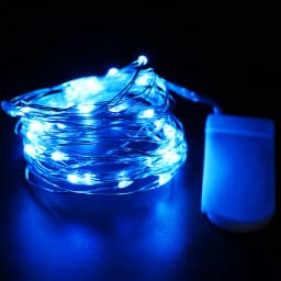 Waterproof Fairy Light Mini CR2032 Battery Powered Copper Wire String Lamps Garland Christmas Party Lighting Decoration