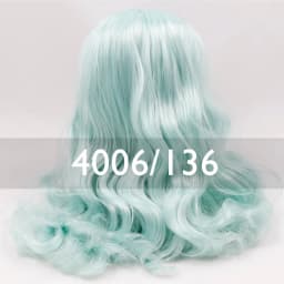 RBL Blyth Doll Scalp Wigs Green Mint Blue Hair Series Including the Hard dome ob24 anime girl