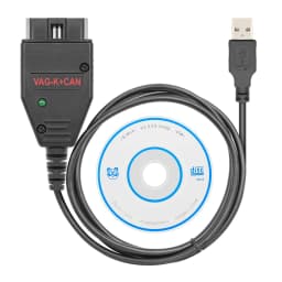 VAG K CAN Commander 1.4 FTDI PIC18F25K80 K+CAN 1 4 OBD 2 OBD2 Auto Car Diagnostic Tools Interface COM K-line Cable for VW/AUDI
