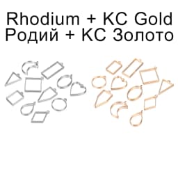 11Pcs/Lot 8 Colors Assorted Geometric Hollow Pressed Flower Frame Pendants Resin for Jewelry Making Necklace Pendant Bezel Mold