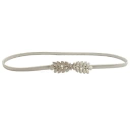 Gold Silver Elastic Belt For Women Flower Leaf Ladies Waist Belts For Dresses Stretch Skinny Metal Female Belt elastische riem