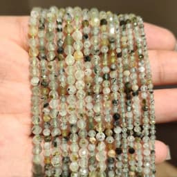 2 3 4mm Faceted Lapis Lazuli Gem Beads Natural Loose Stone Beads for Jewelry Making DIY Bracelet Earrings Accessories 15''Inches