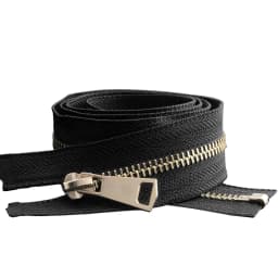 30/40/50/60/70/80cm 5# Colorful High Quality Open-End Auto-Lock Gold Metal Zipper Diy Handcraft For Clothing Garment Pocket