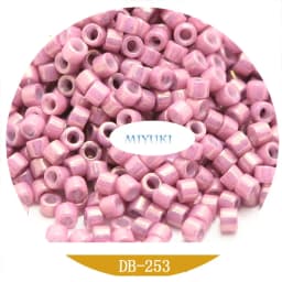 Japan Miyuki Delica Beads DB-1562 18-Color Solid Color Pearly Lustre Series 5G Beads for Jewelry Making