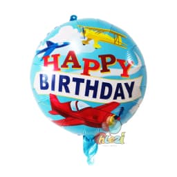 7pcs 18 Inch Birthday Theme Foil Balloons Helium Round Balloon Adult Happy Birthday Party Decoration Kids Baby Shower Globos