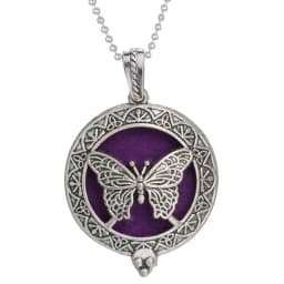 Tree of Life Aroma Diffuser Necklace Perfume Essential Oil Diffuser Aromatherapy Locket Pendant Necklace Fashion Jewelry