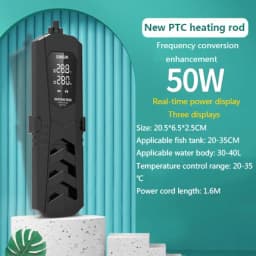 NEW SUNSUN PTC High-Power Fish Tank Explosion-Proof Heating Rod Heating Rod Aquarium Heater Automatic Constant Temperature