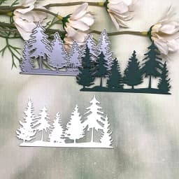 New Christmas tree house side Metal Cutting Dies for DIY Scrapbooking Album Paper Cards Decorative Crafts Embossing Die Cuts