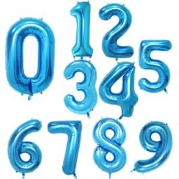30 40 Inch Birthday Number Balloons Big Rose Gold Silver Figure Foil Balloon Wedding Baby Birthday Party Decoration Kid Globos