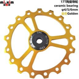 2021 New Bicycle Ceramics Rear Derailleur 14T 15T 16T 17T 18T Jockey Wheel Road MTB Guide Bike Ceramics Bearing Bicycle Parts