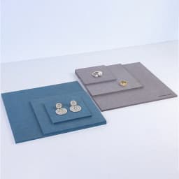 Customize Square Necklace Earring Holder Bracelet Stand Jewelry Display Tray Stamp Block Cosmetics Organizer Ring Doll Pad wood