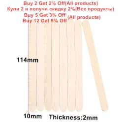 50/100/150Pcs Resin Tool Epoxy Stirring Stick Popsicle Ice Cream Stick Handmade DIY Resin Mold Wood Ice Pop Sticks Making Tools