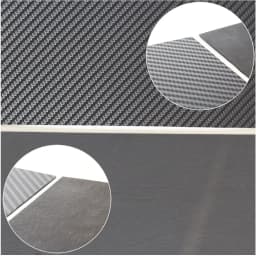 6PCS 1.5mm Thick 30X20CM Material For Holster Sheath Making DIY Carbon Fiber Pattern Thermoform Sheet