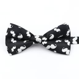 Men's Music Theme Bow Ties Polyester Parent-Child Bowtie Set Piano Stave Guitar Star Pattern Mens Party Prom Cravat Accessory