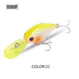 Kingdom Crazy Crankbaits Slow Sinking Fishing Lures Mini Minnow Swing Small Cranks Hard Baits 5g 37mmm Wobblers Fishing Tackle