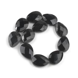 Natural Faceted Water Drop Stone Beads Jades Lapis Lazuli Quartz Beads for Jewelry Making DIY Bracelet Accessories 11pcs 18x13mm