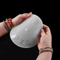 5Style Classic Clock Silicone Molds Arabic Numeral Clock UV Epoxy Resin Mold for DIY Handmade Carfts Home Decoration Accessories