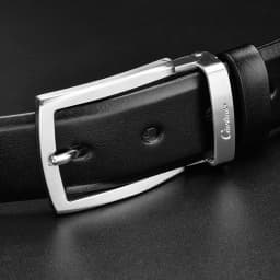 2026 new design belt high quality men belt genuine leather strap trousers first layer ciartuar brass pin buckle